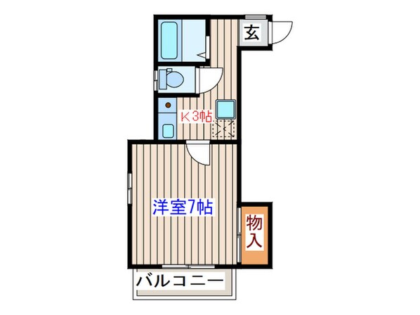 ア－バンハイツ安養寺の物件間取画像